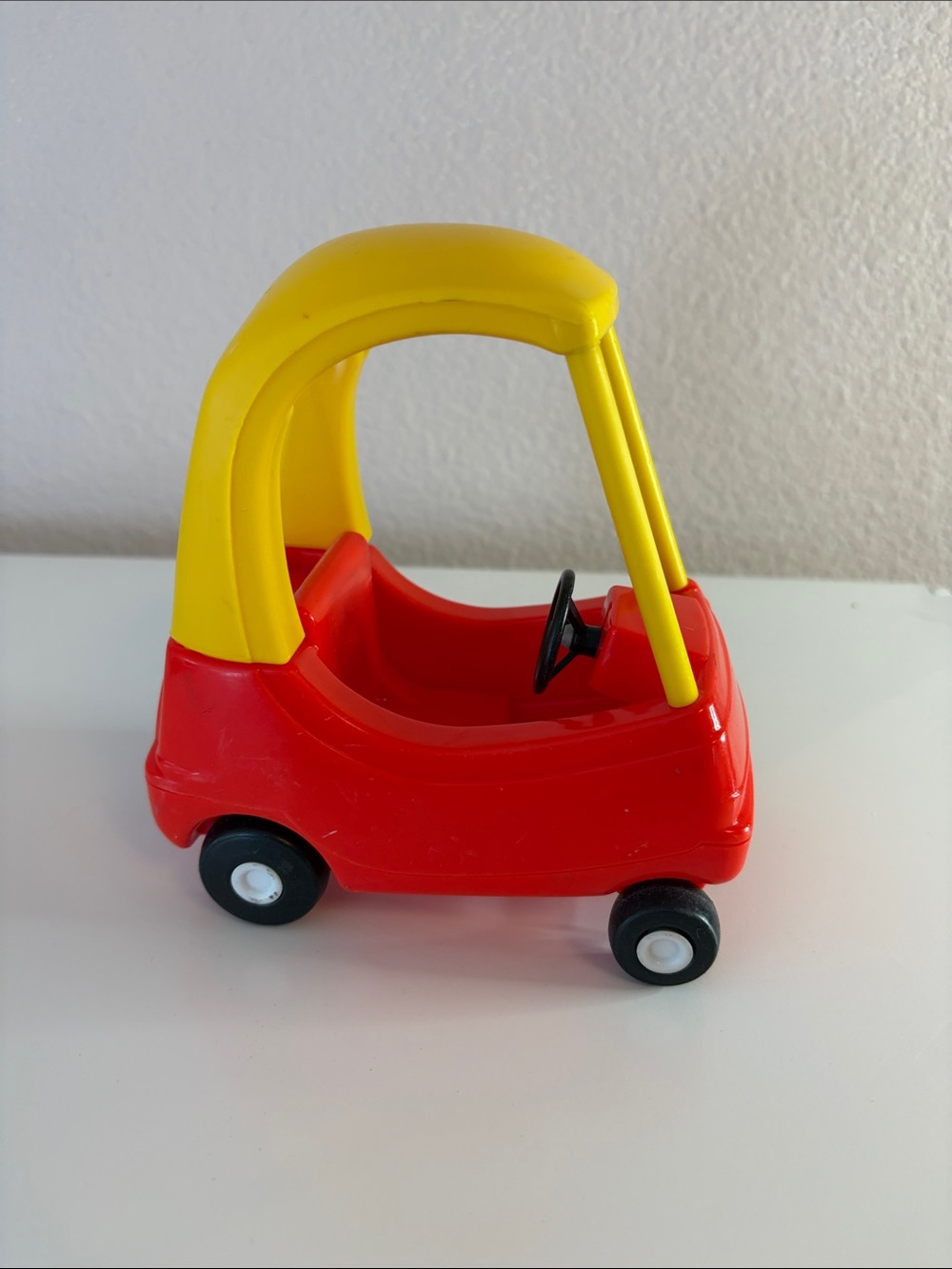 Little Tikes Cozy Coupe Miniature Dollhouse Car Vintage